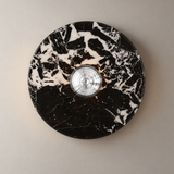 Ebano Marble Disc Wall Light