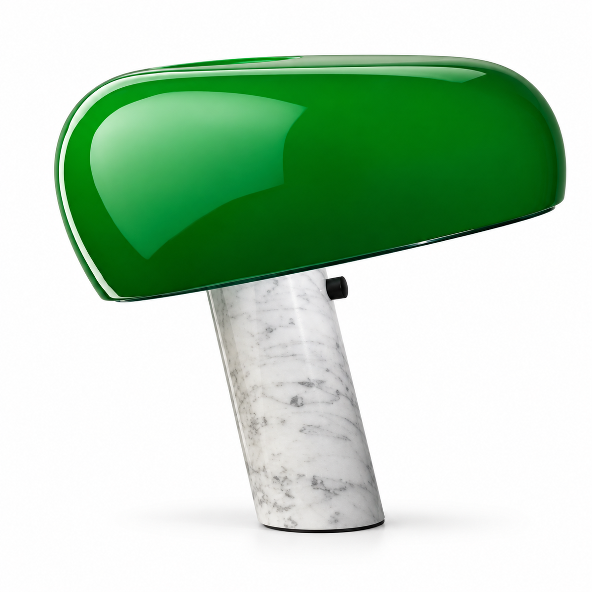 Cupola White Marble Table Lamp, product photo