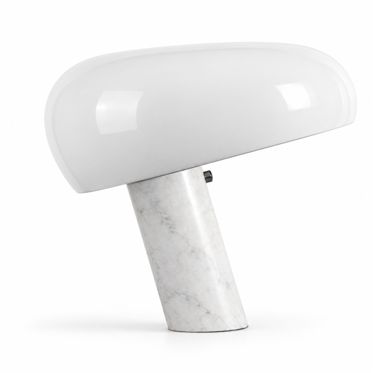 Cupola White Marble Table Lamp, product photo