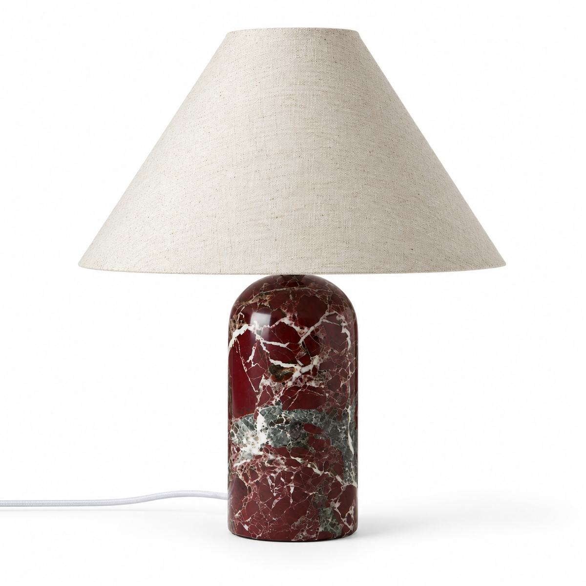 Helios Marble Table Lamp, product photo