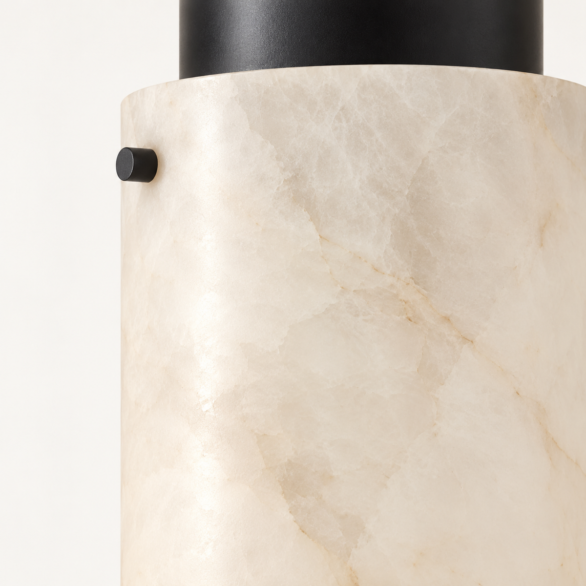 Brina Alabaster Column Pendant Light, studio photo