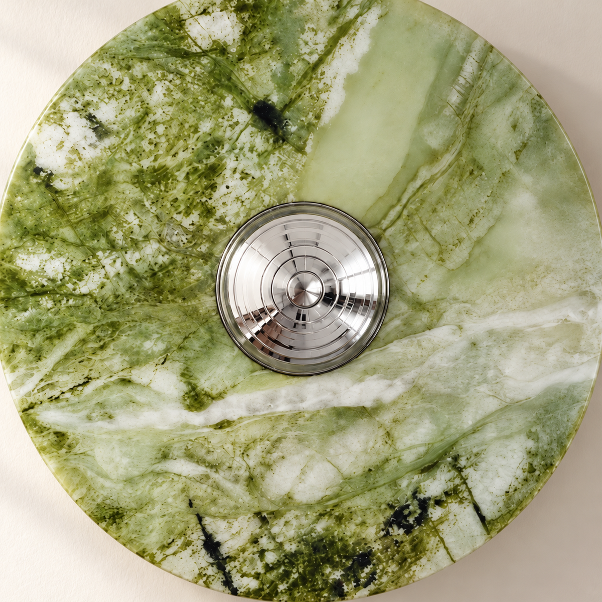 Giada Marble Disc Wall Light, studio photo
