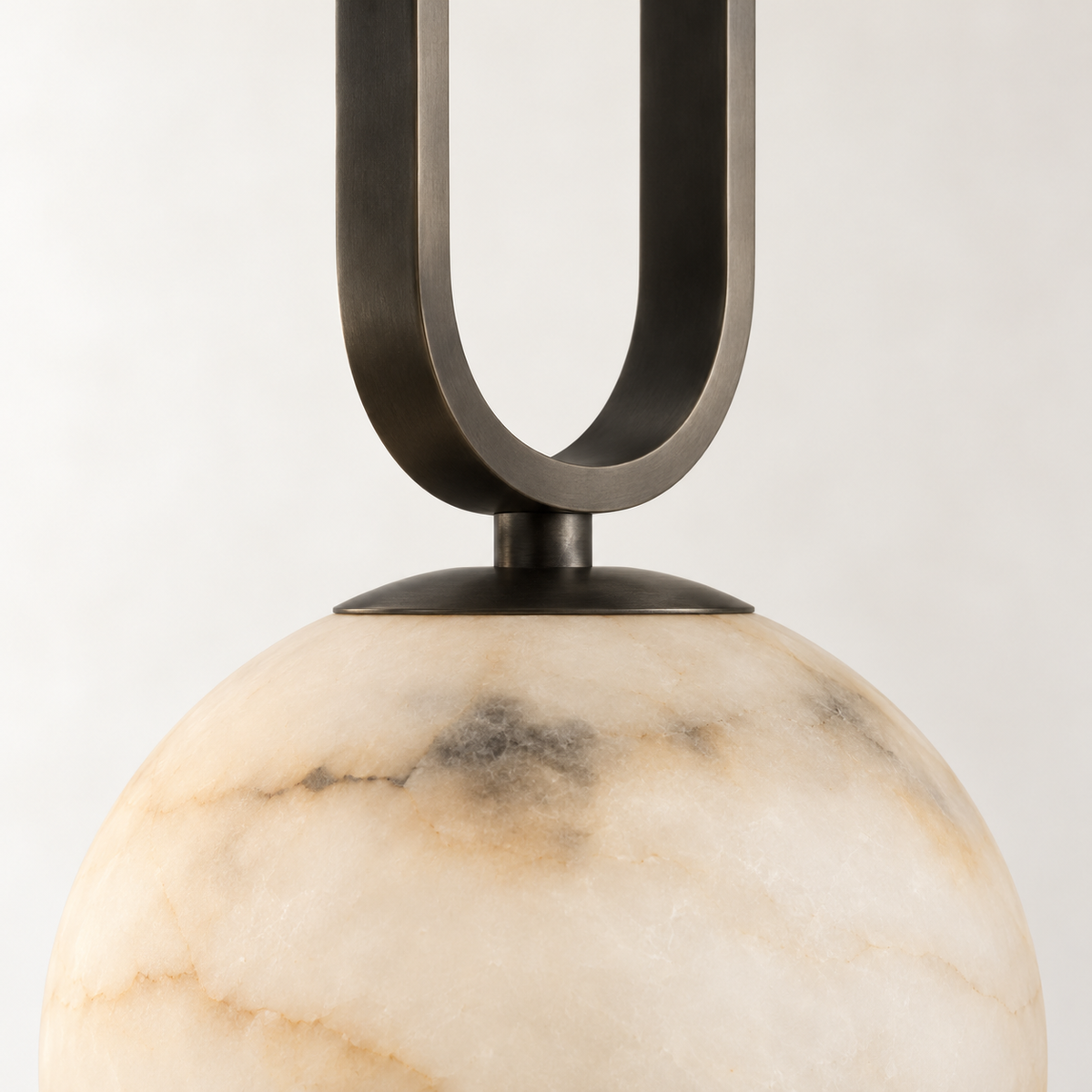 Oria Alabaster Ring Pendant Light
